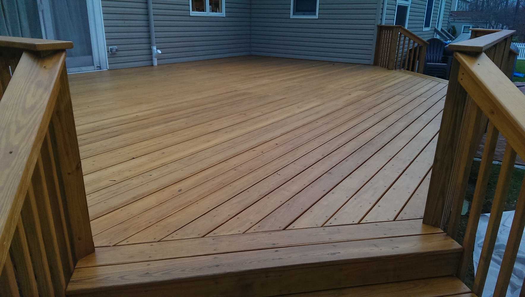 Montvale deck replacement.