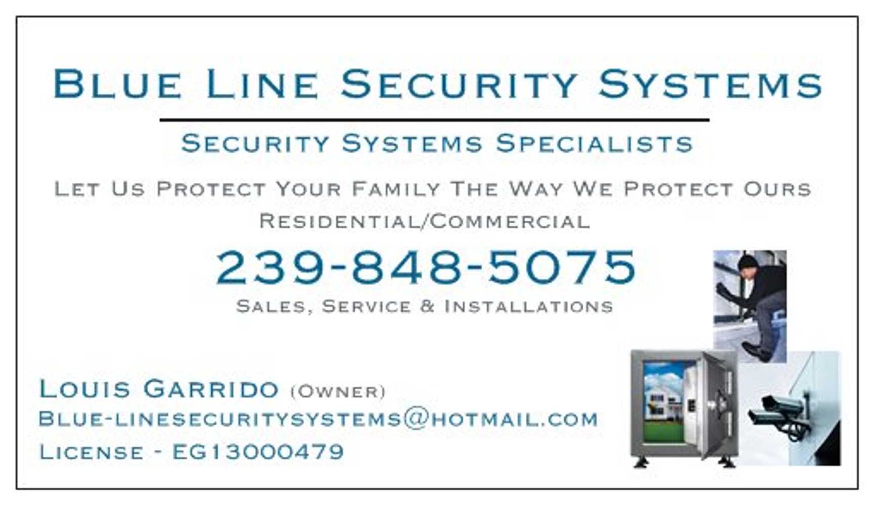 Projects by Blue Line Security Systems Security Systems Specialist