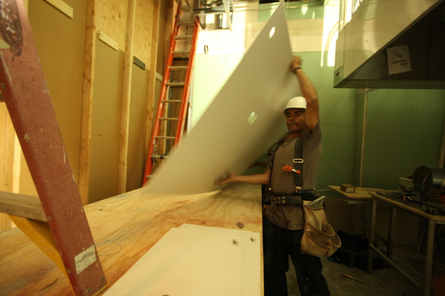 FRP (fiber reinforced plastic) Installation