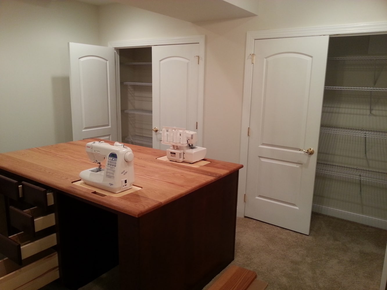 Custom Sewing Room/Table