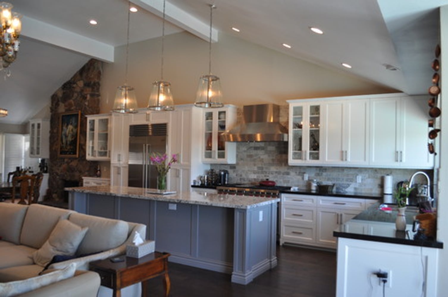 Anaheim Hills - Structural work & Custom kitchen remodel
