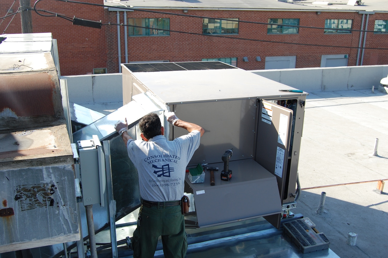 Project photos from Consolidated Mechanical Air Conditioning & Heating Inc