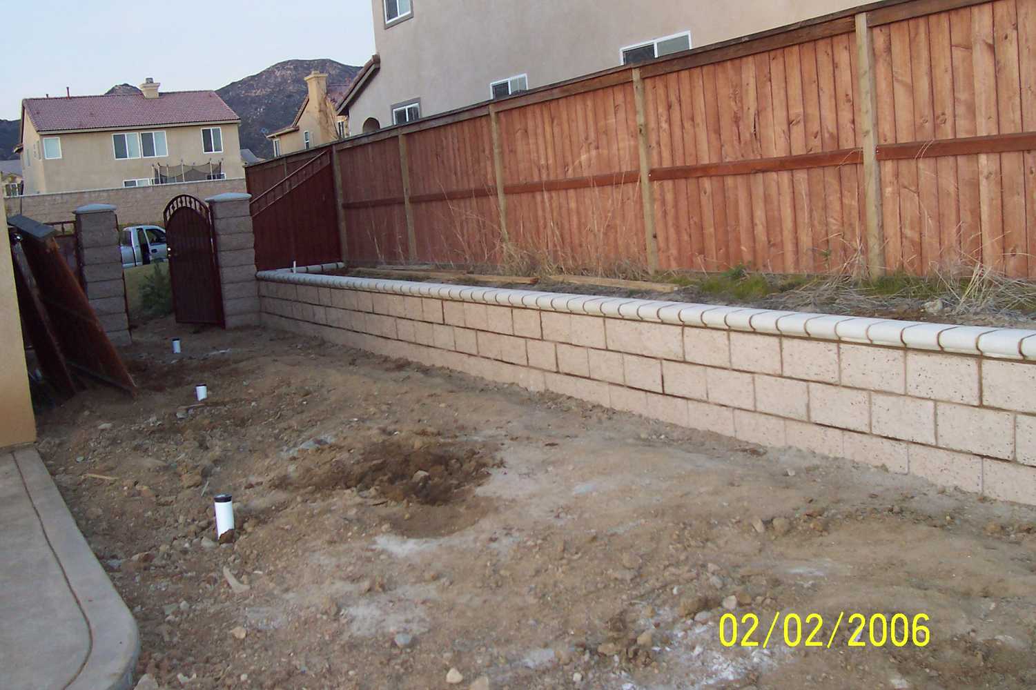 Landscape, concrete, sod and more