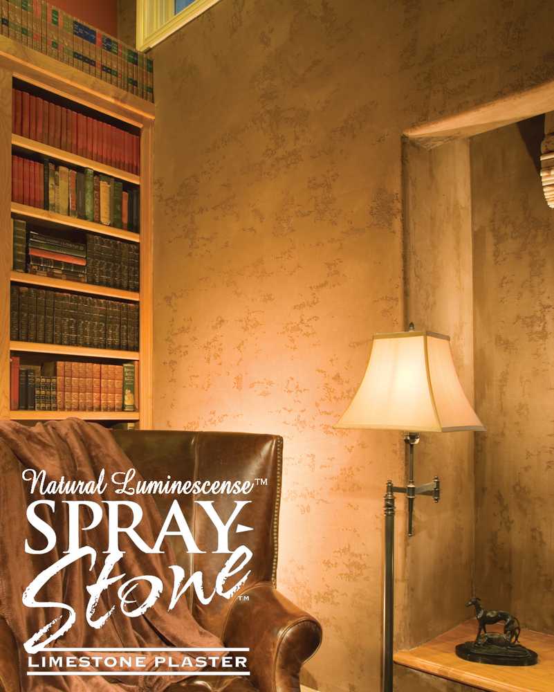 Spray-Stone Limestone Plaster