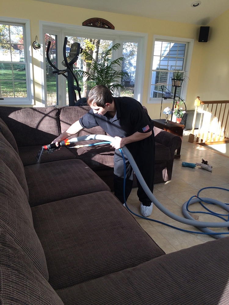 Upholstery Cleaning Baltimore Project