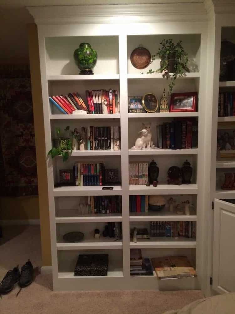 Lifetime Warranty Construction Custom Designed Bookcase