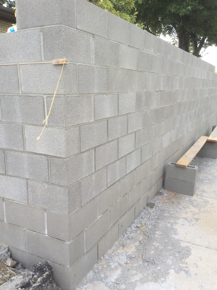 Cinder Block Walls