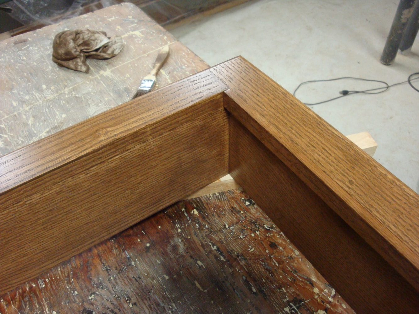 Custome Build Cabinet In Hallway