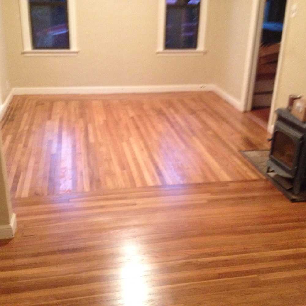 Wood floor refinishing 