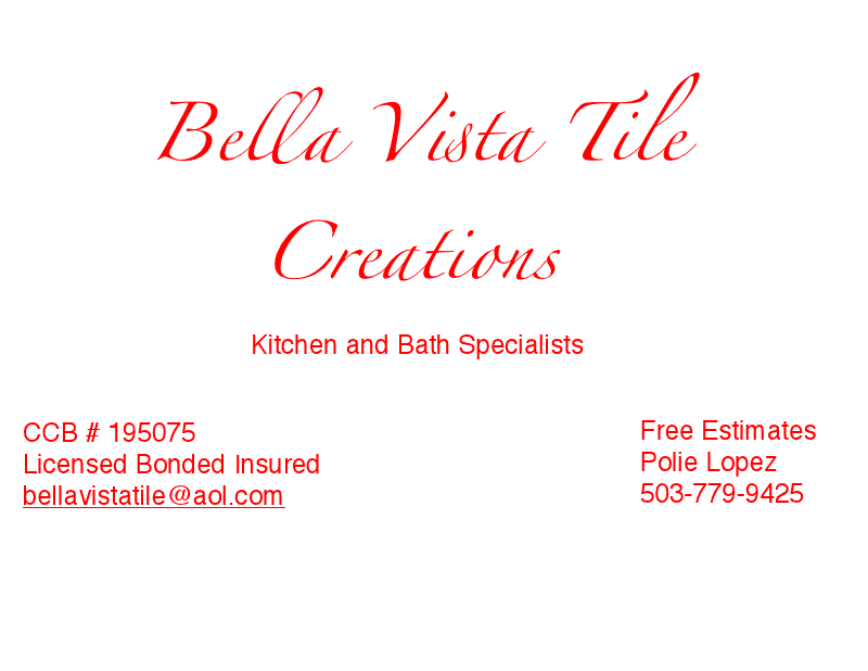 Bella Vista Tile Creations