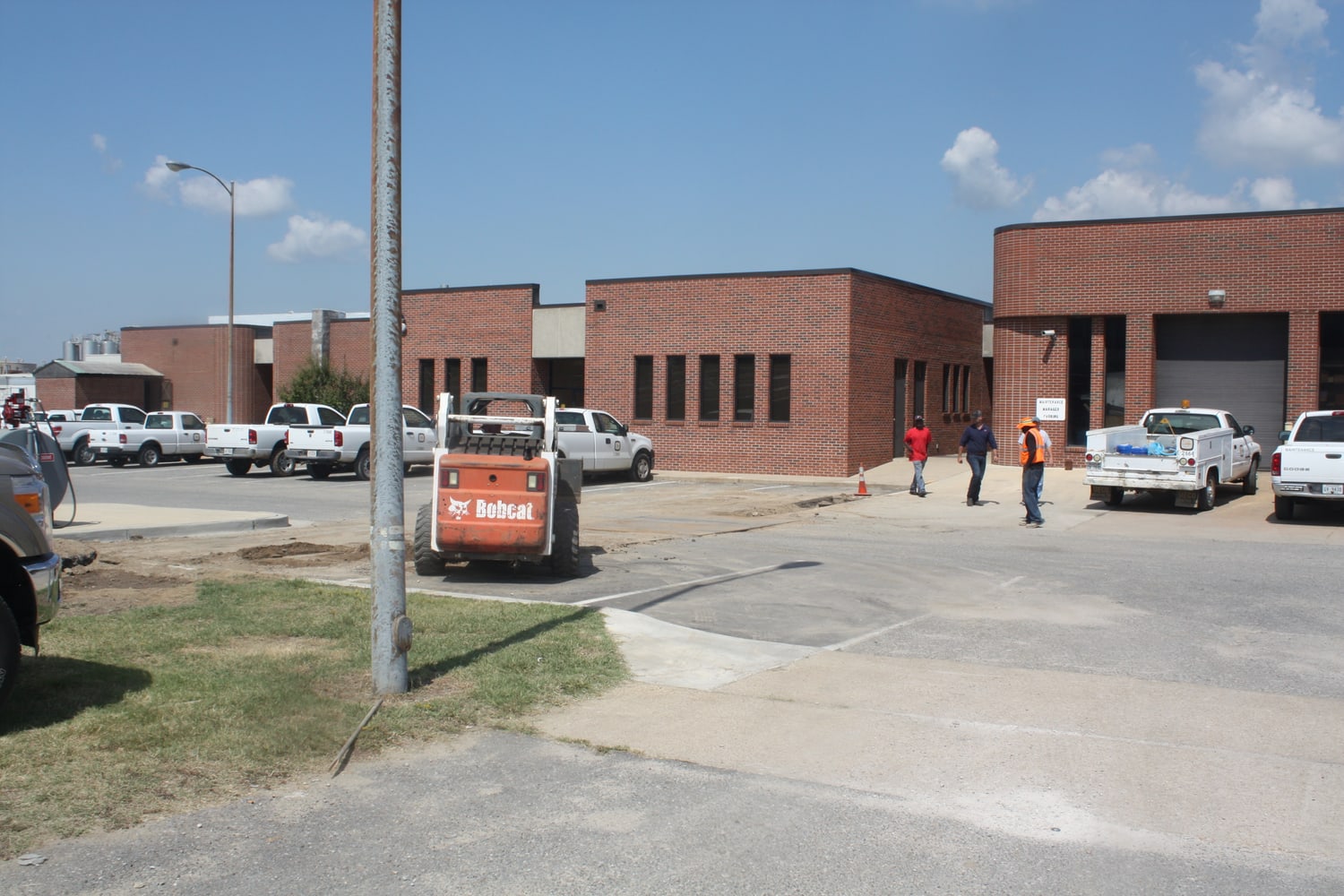 waste water treatment plant