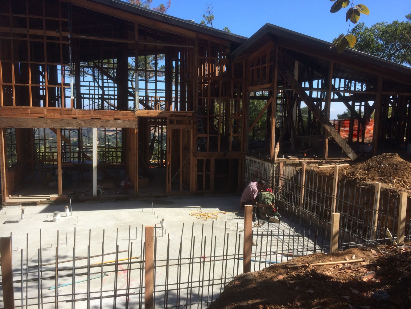 Addition and Major Foundation, Structural upgrades 