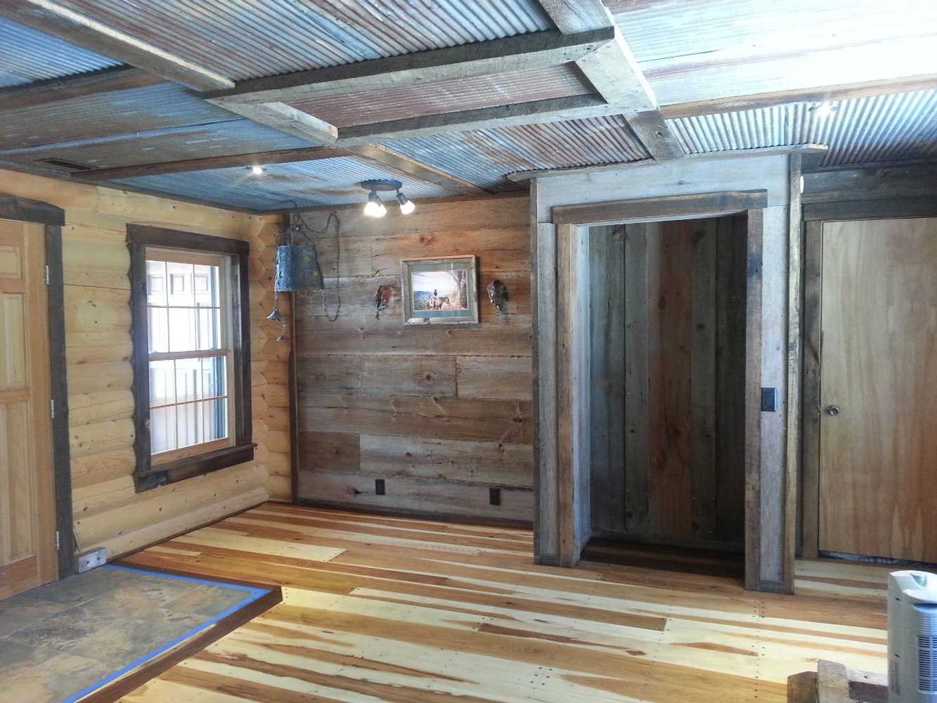 Log Cabin Room Renovation - 