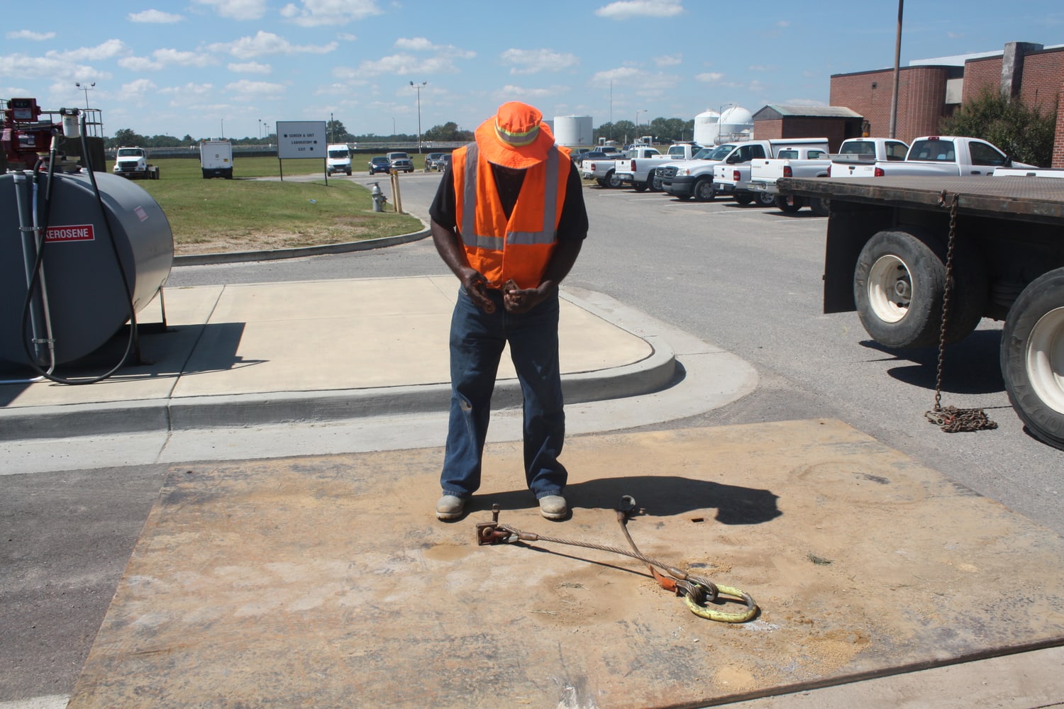 waste water treatment plant
