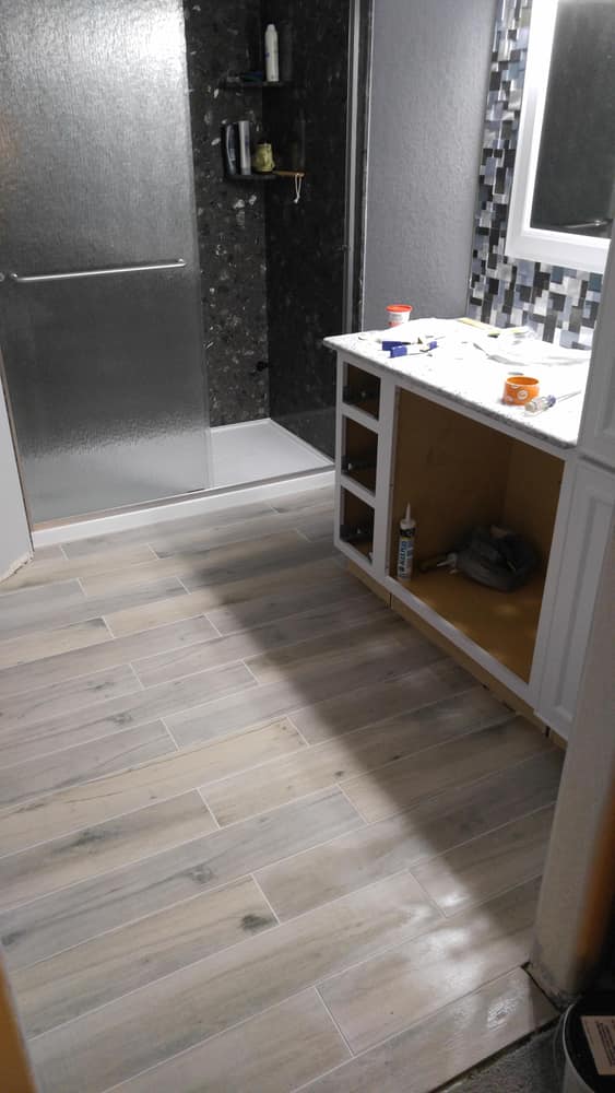 Wood Plank Tile! What a beautiful trend!
