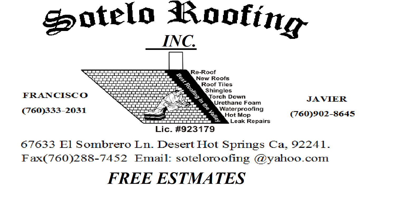 Sotelo Roofing Inc.