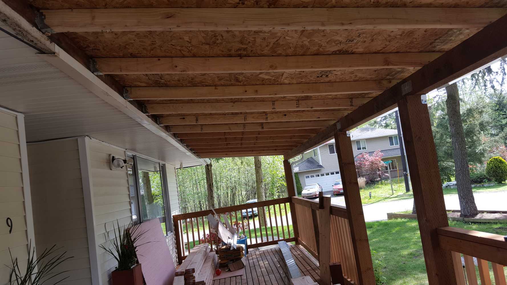 Roof Deck in Everett.