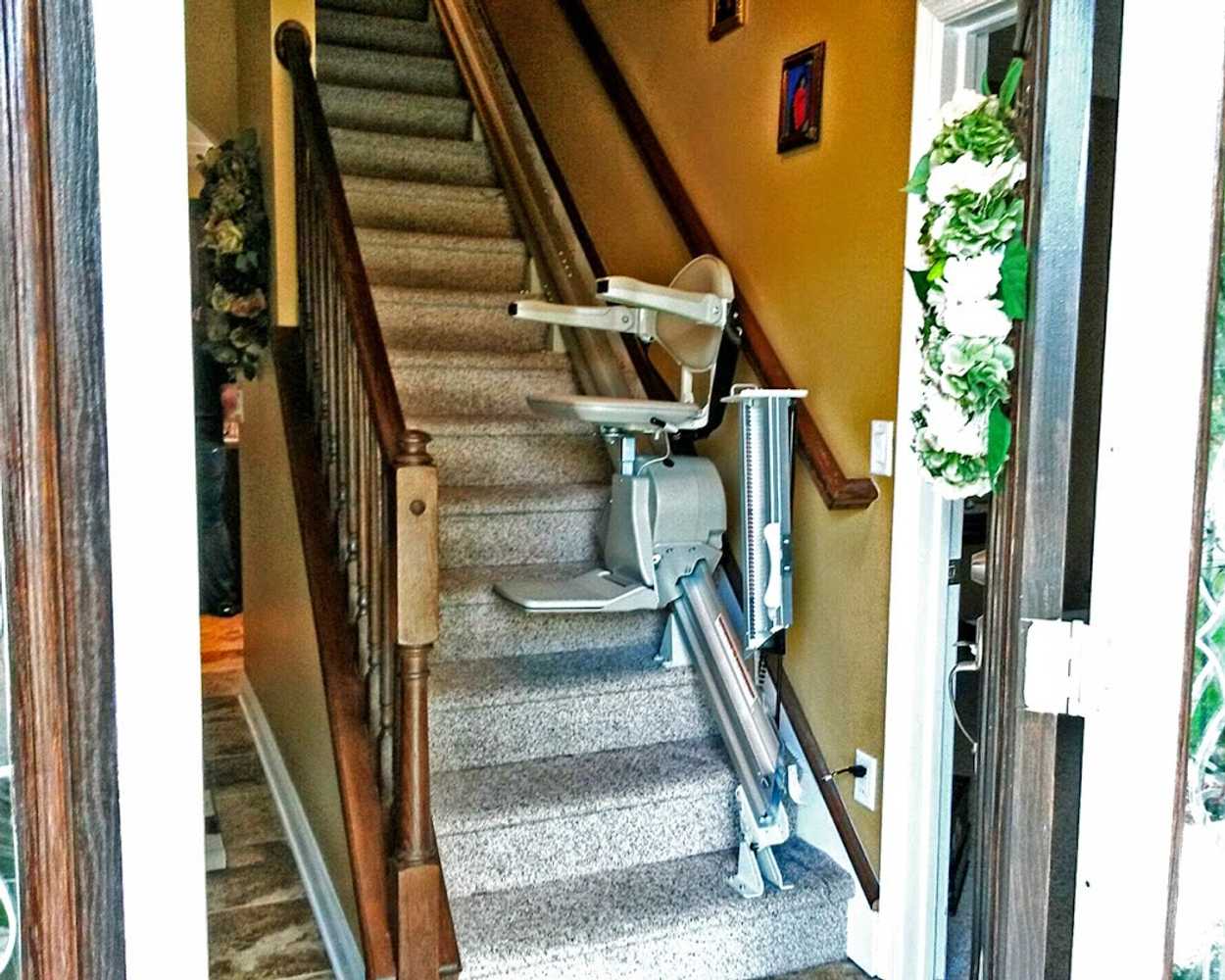 Mobility123 Stair Lift Projects | Straight Rail