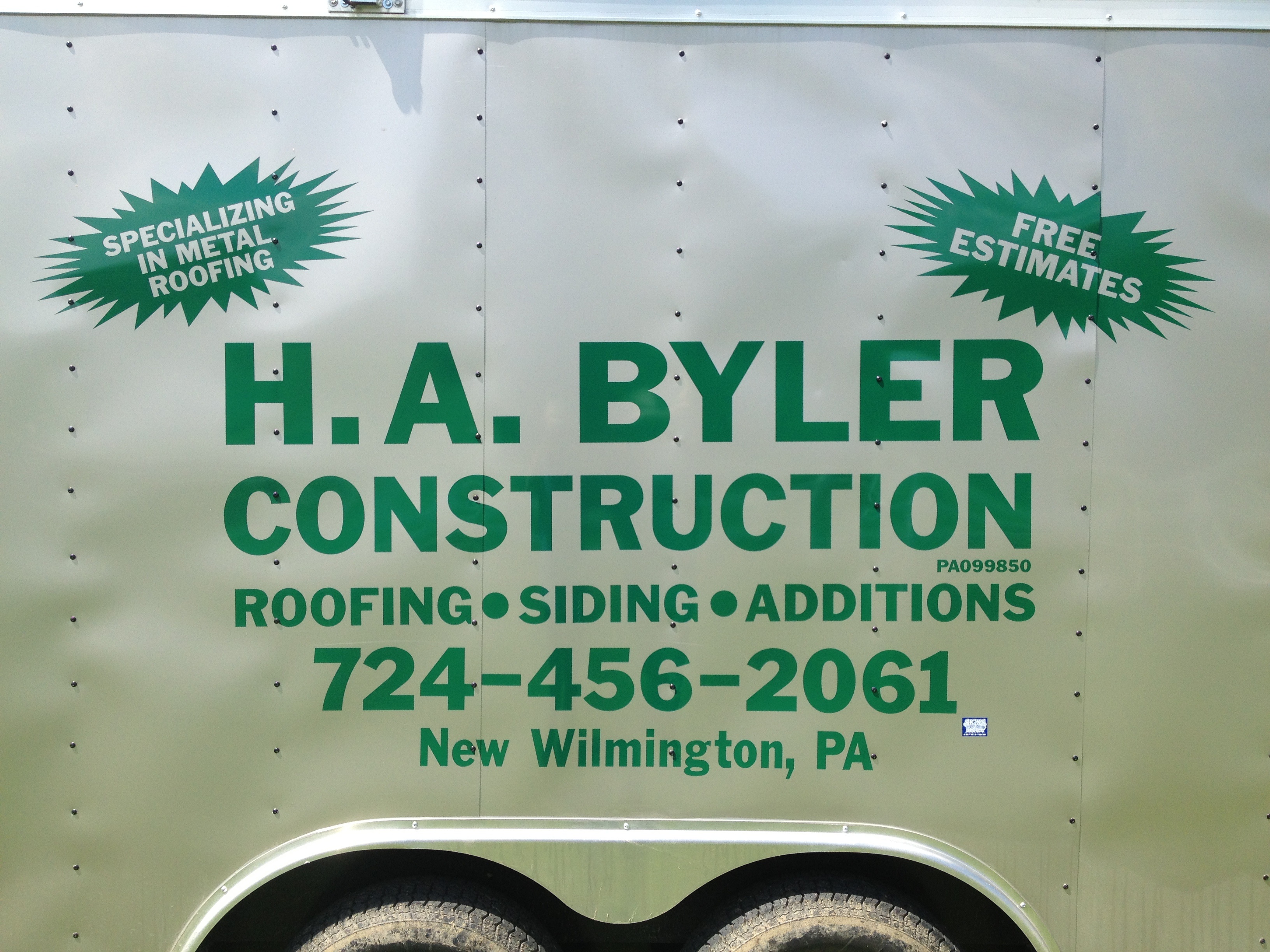 Ha Byler Construction