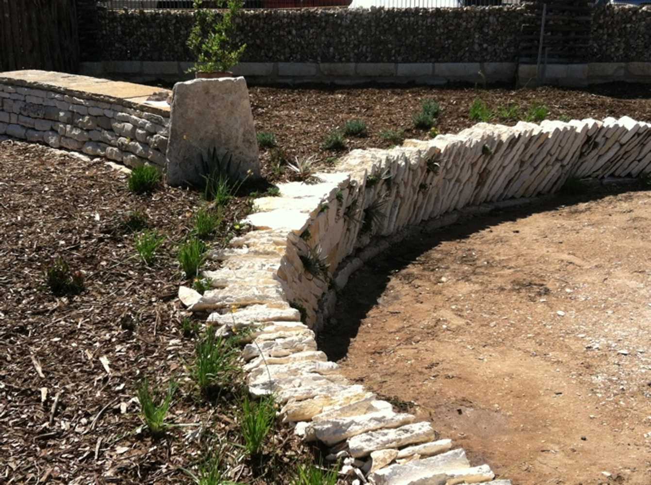 Dry Stone Walling project of Borrowed Ground