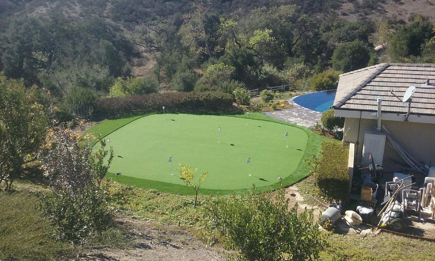 Saving water one yard at a time