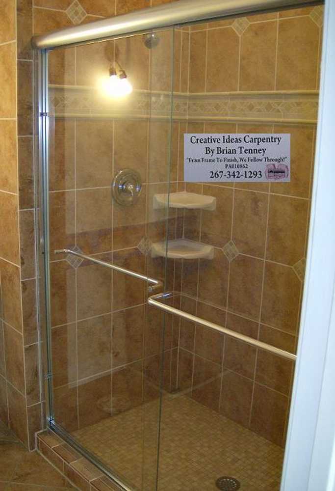 Master Bath, With Shower Seat