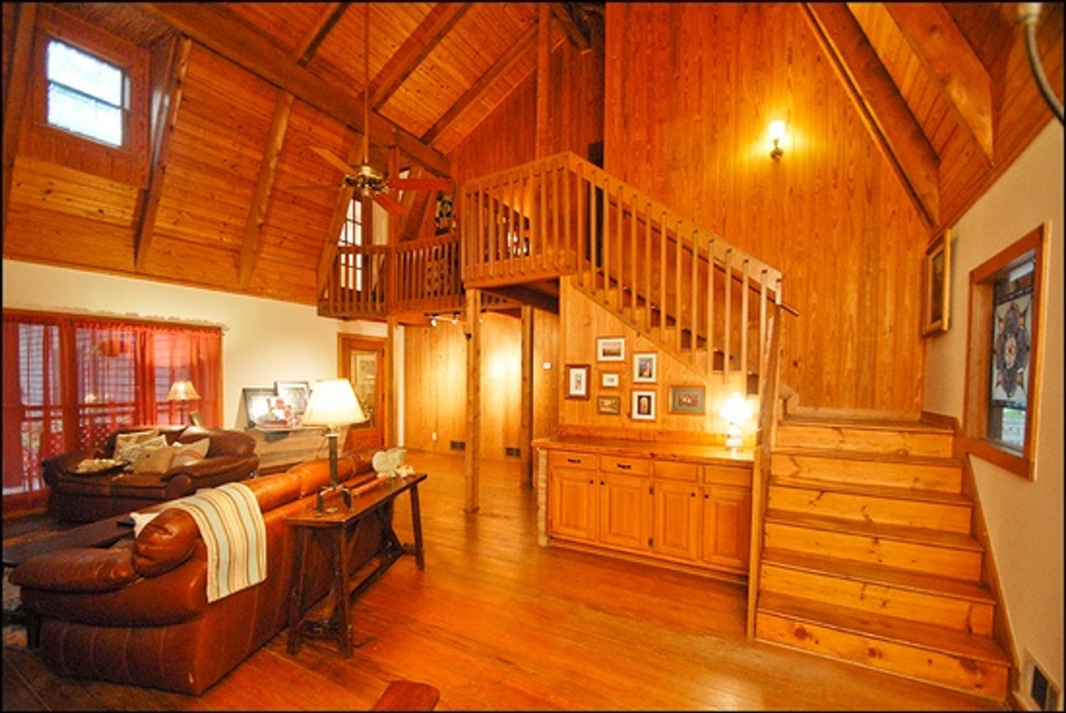 Mountain Chalet Interior Painting