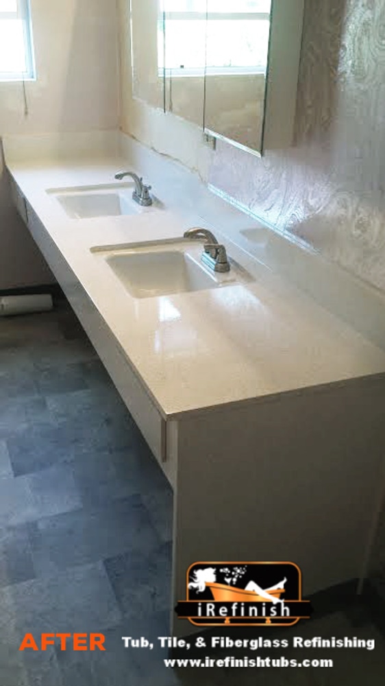 Pink Bathroom, Refinished