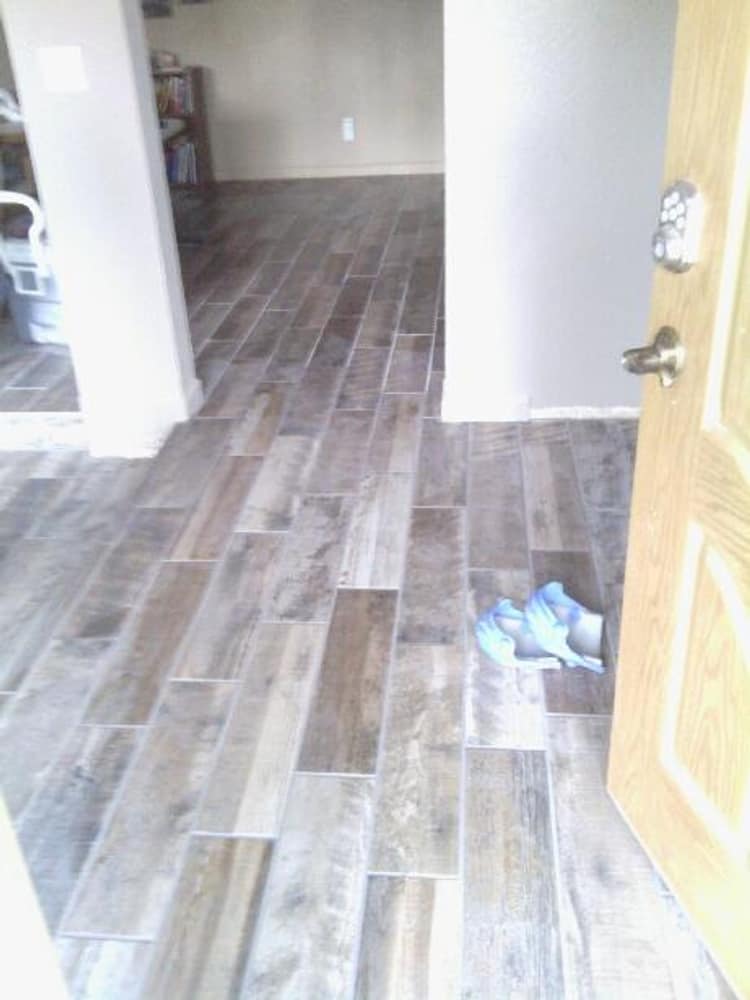 Wood Plank Tile! What a beautiful trend!
