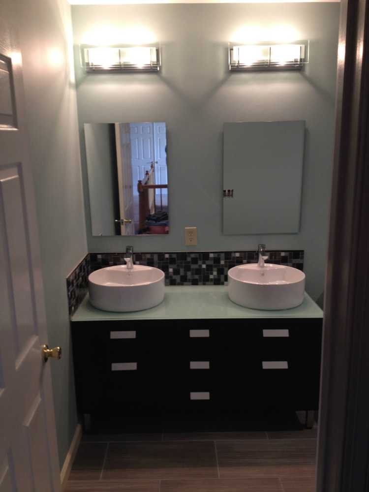  Bathroom Renovation. Photos from David Romano Construction LLC