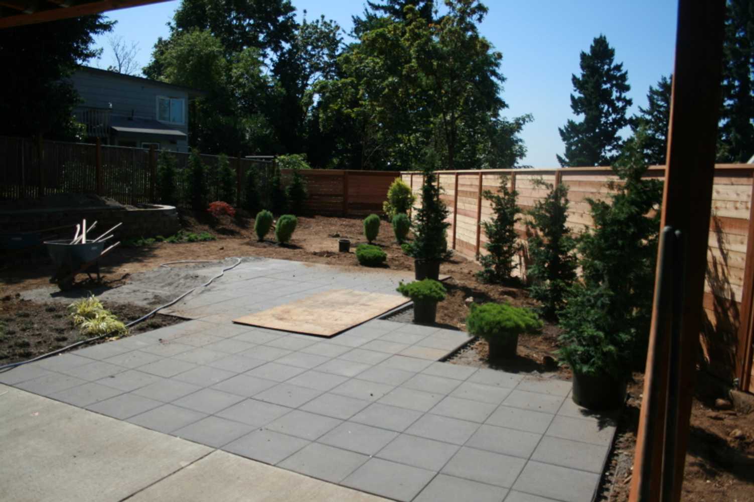 Landscape & patio Project 1