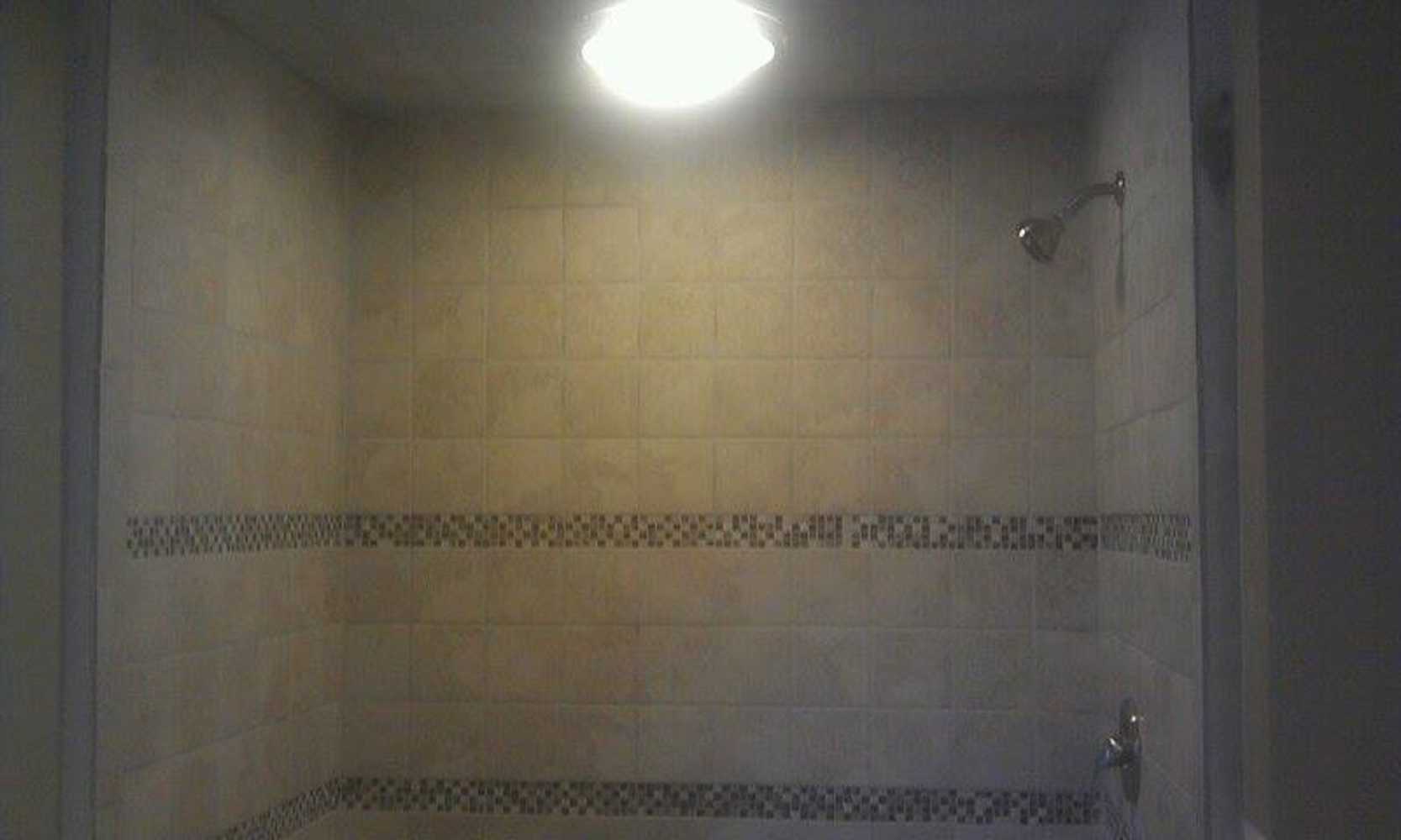 Ceramic Tile Shower Stall Build