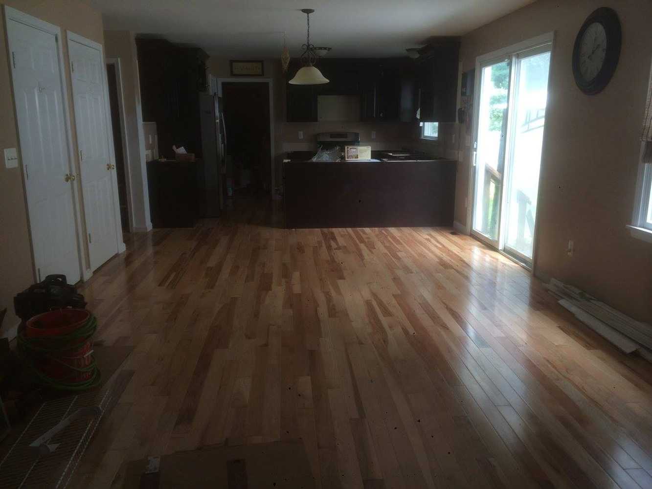 Kitchen and Flooring remodel from water damage