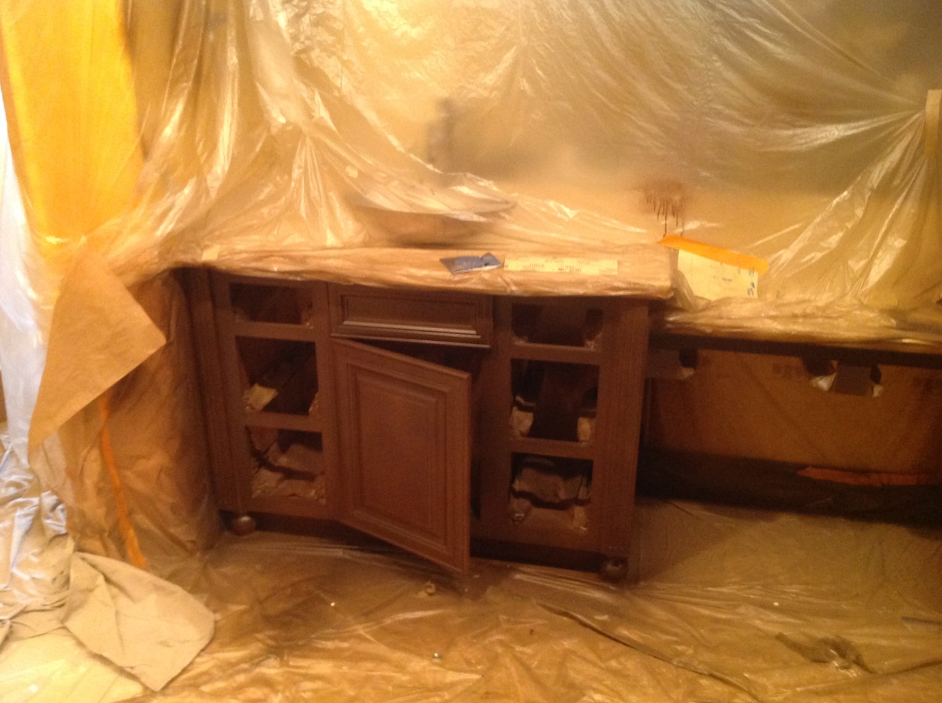 Photos from Brad Fischer painting 