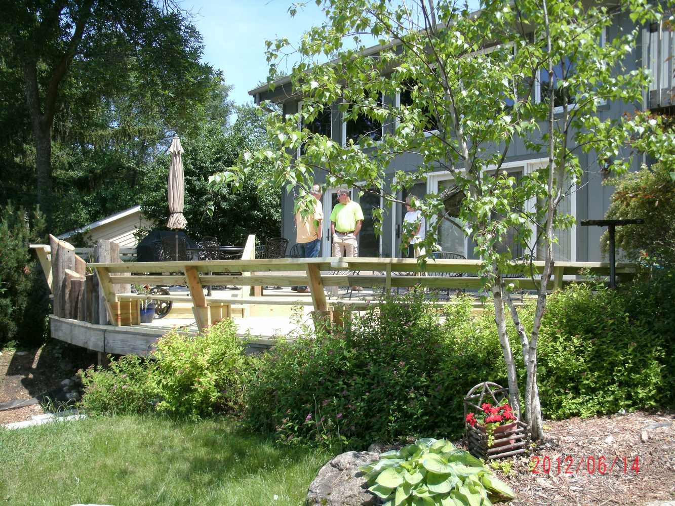 Lakeside Deck with Unlimited Seating and Views