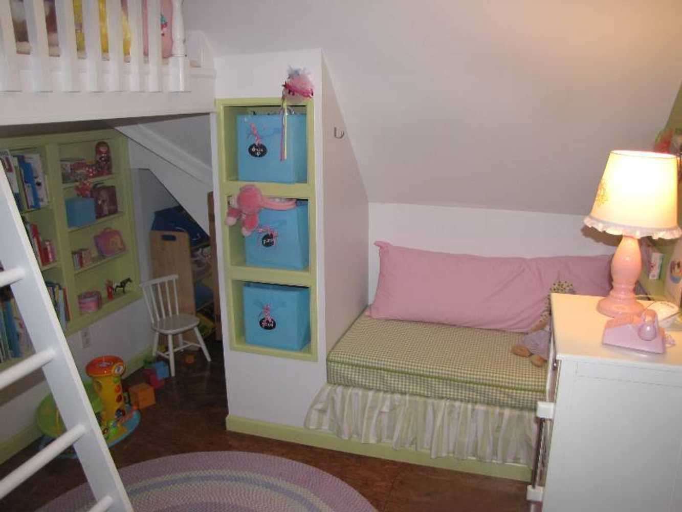 Convert attic space to child's playroom