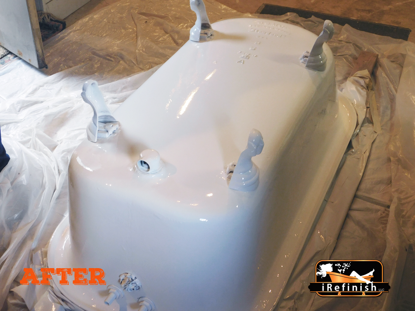 Antique Claw Foot Tub Refinish