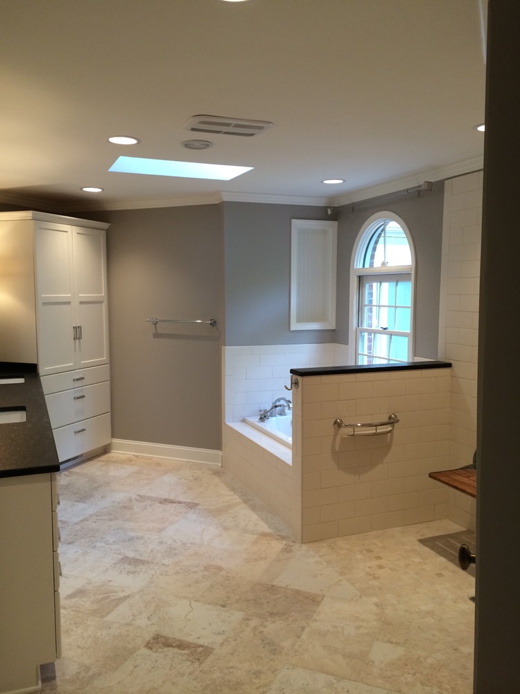 Master bathroom renovation