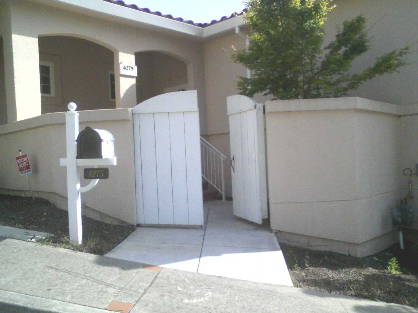 Redwood Gates Fence exterior furniture