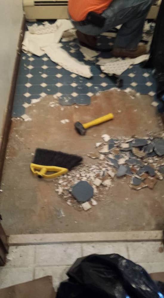 Master and half bath. remodel 