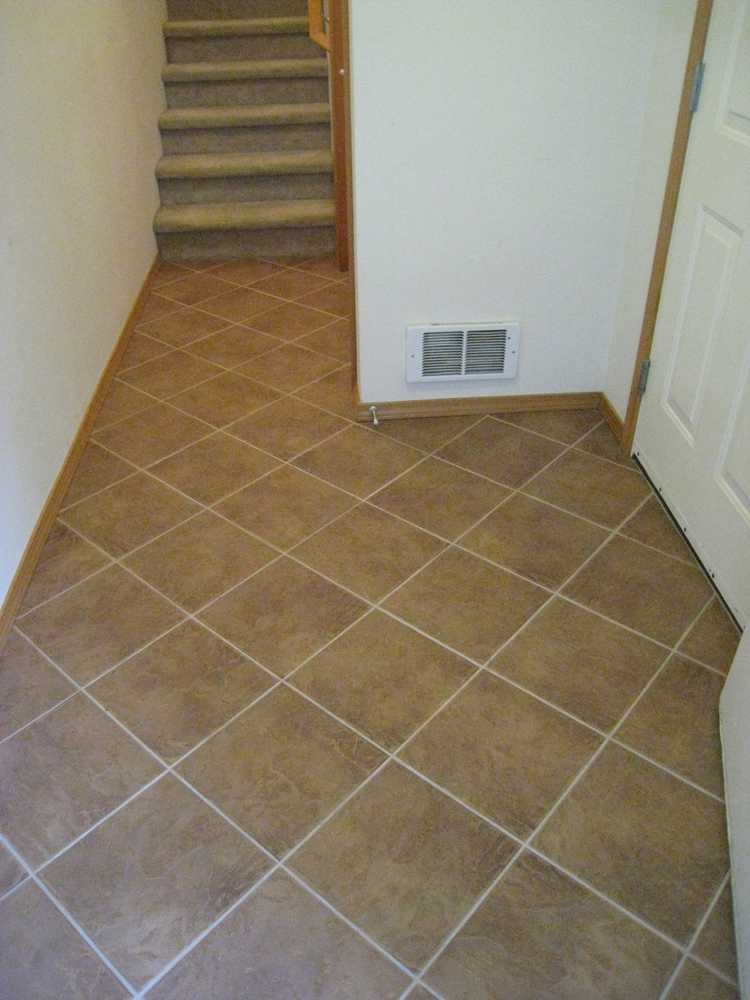 Re-Tile entry floor