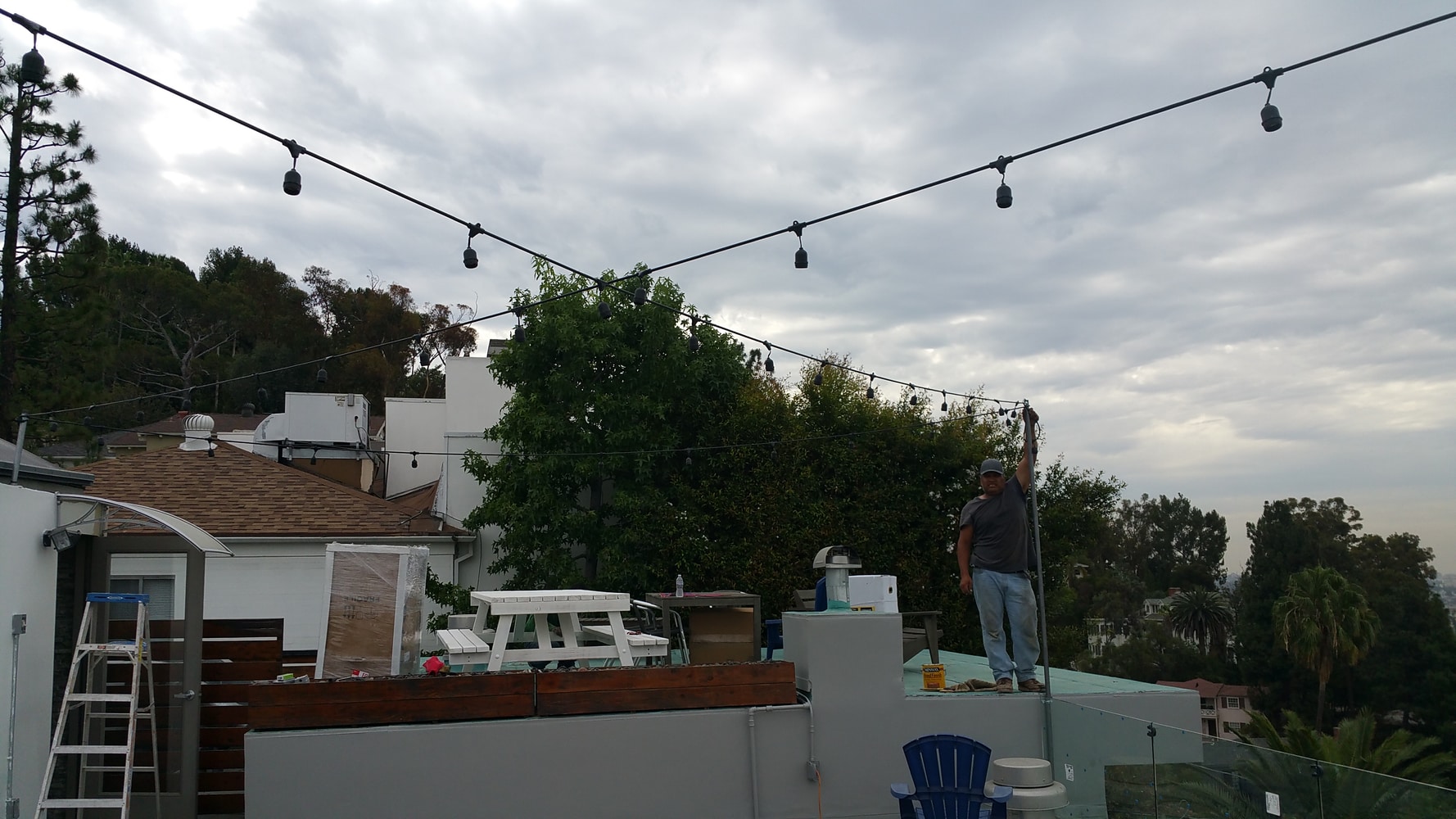 Rooftop Hollywod Hills