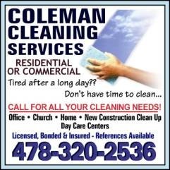 Coleman Cleaning Service