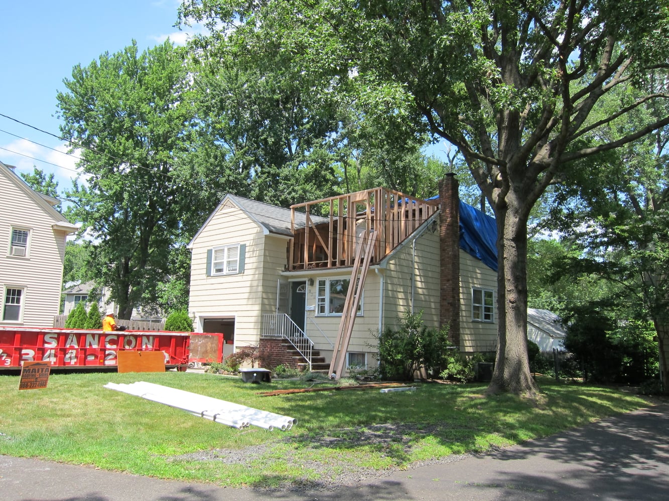 New Jersey Suburban Single Family Home Complete Renovation and Addition