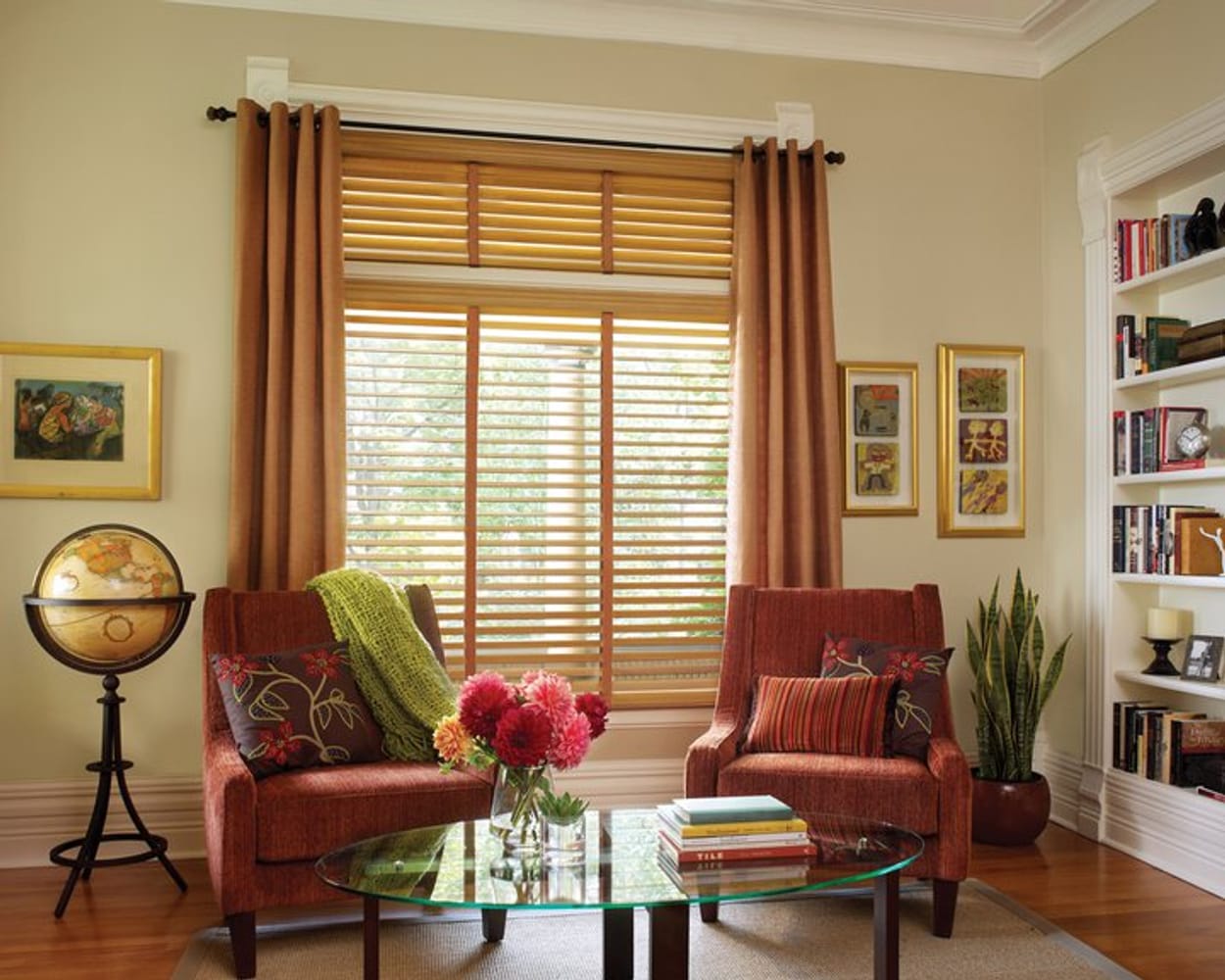 Hunter Douglas wood blinds