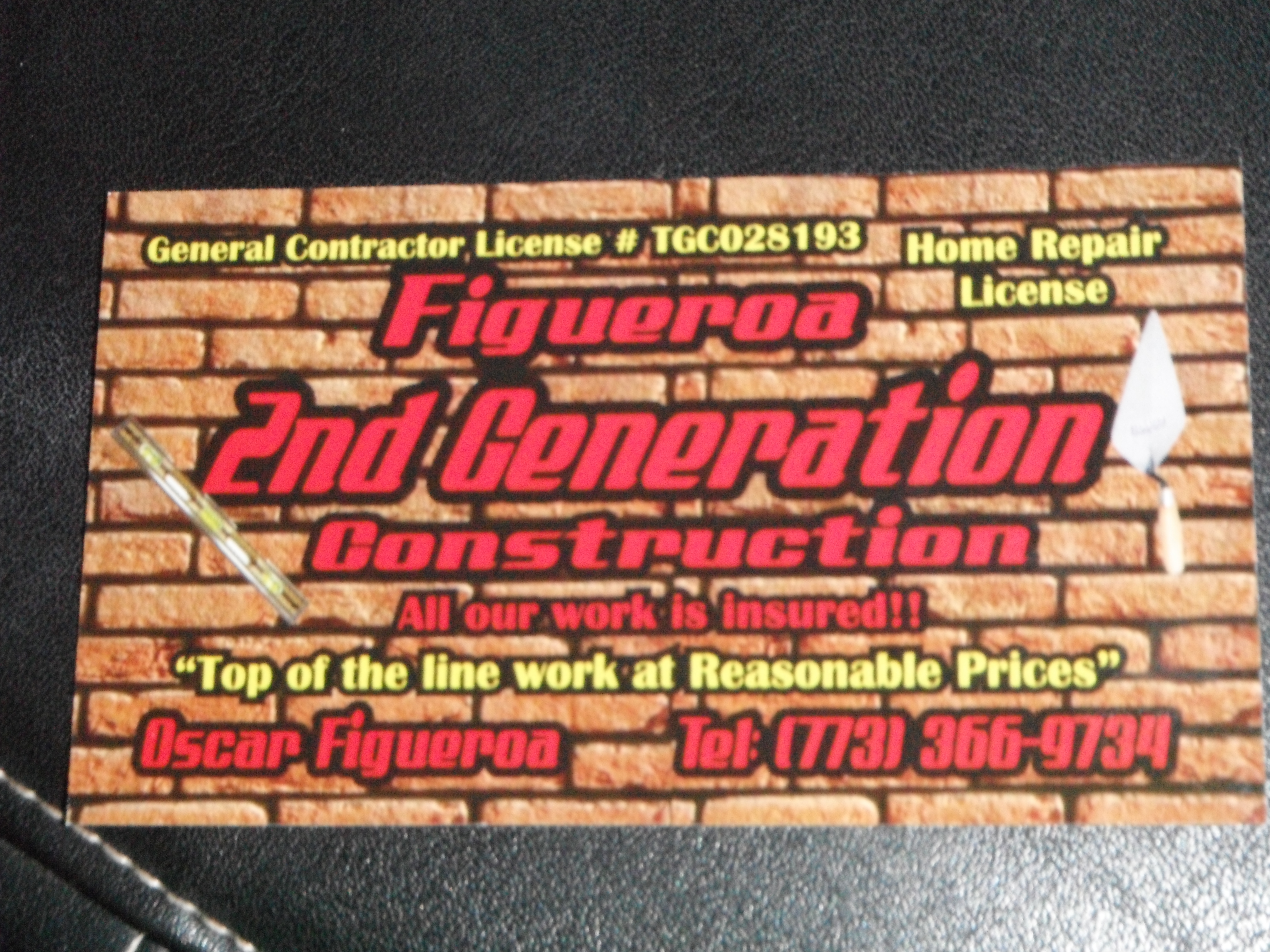 Figueroa 2nd Generation Construction, Inc.