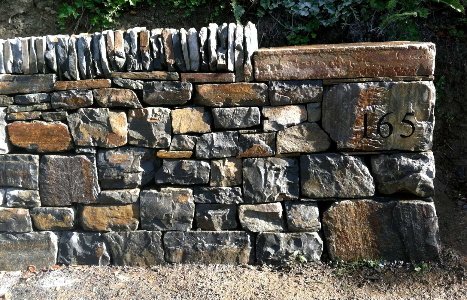 Dry Stone Walling project of Borrowed Ground