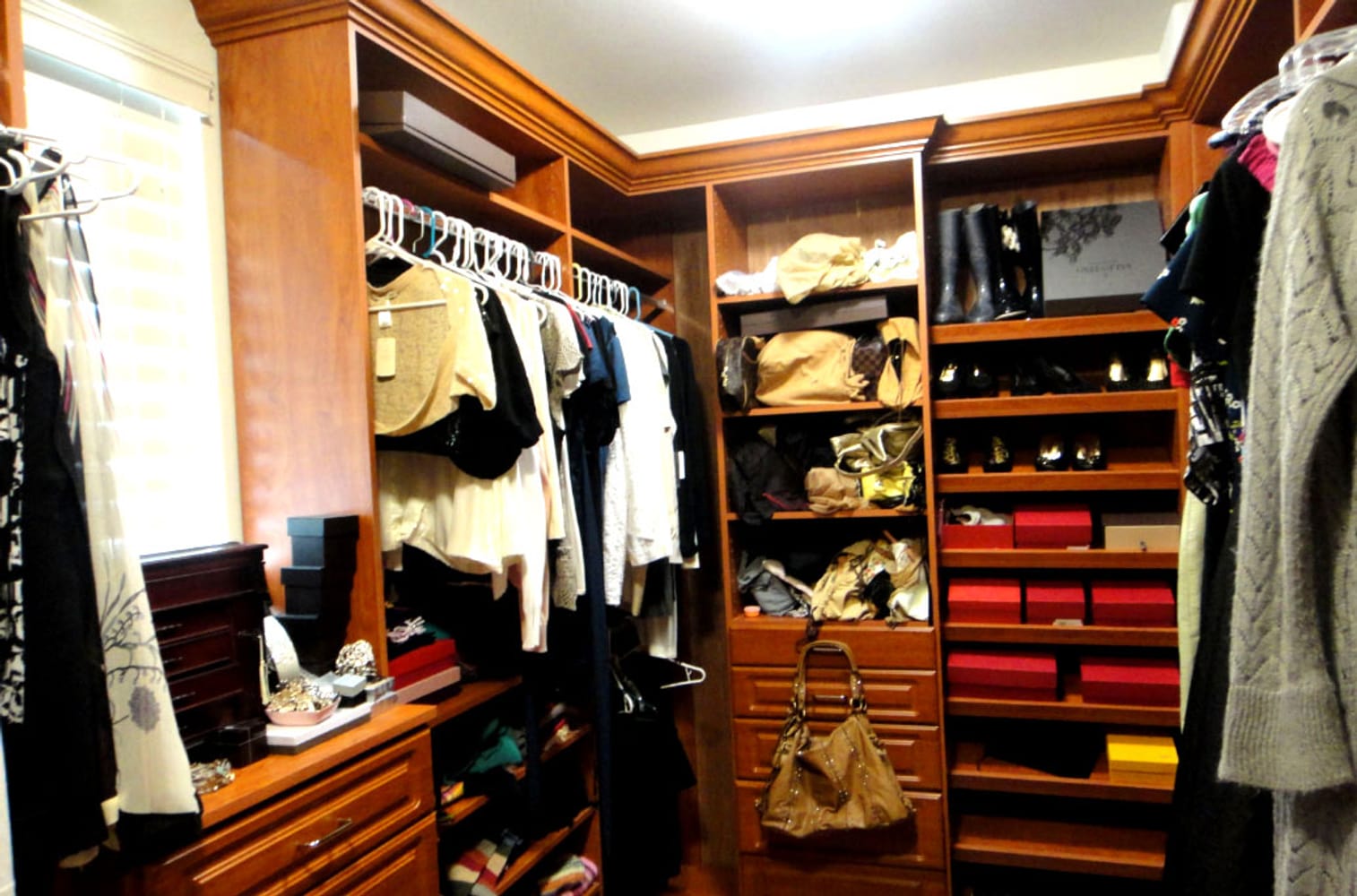 Custom Walk In Closet