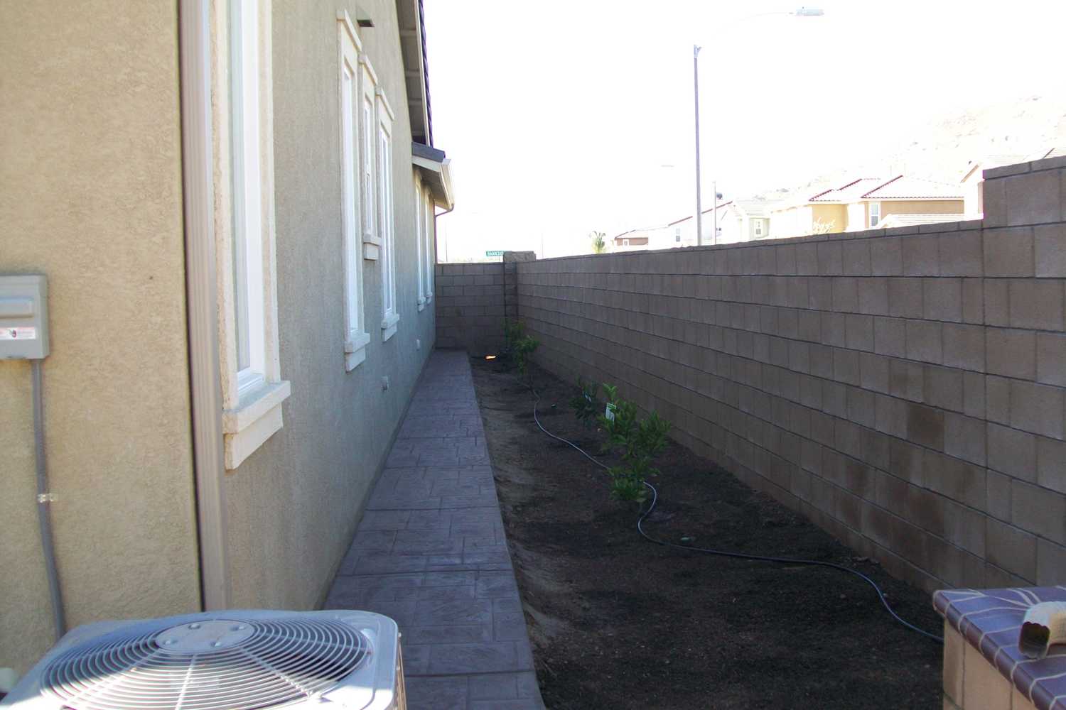 Landscape, concrete, sod and more