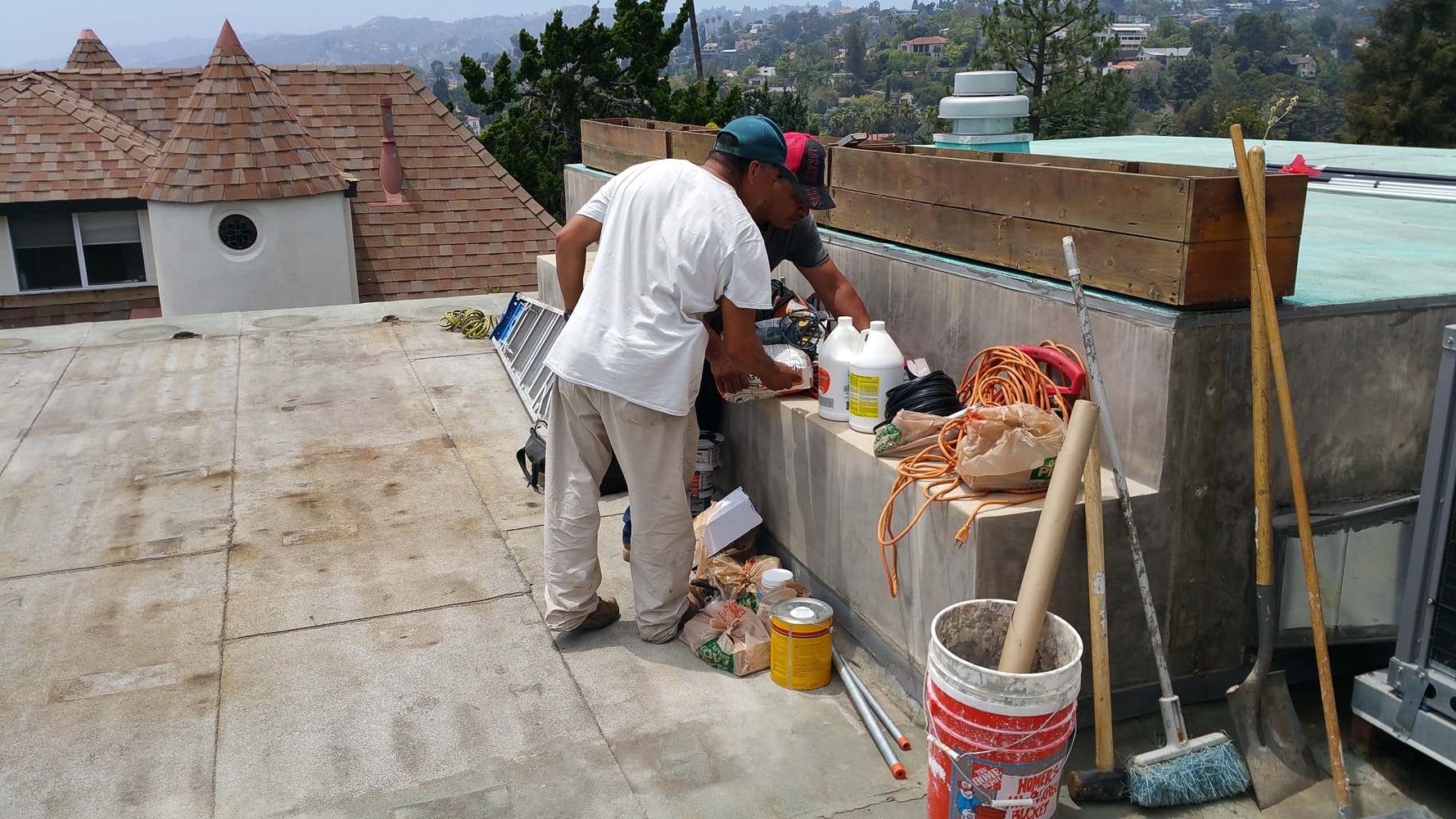 Rooftop Hollywod Hills